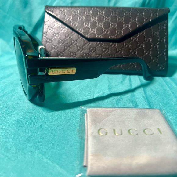 Havana Gucci Fashion Sunglasses - Picture 3 of 8